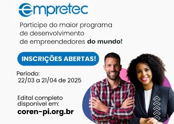 Edital para seleção de Enfermeiros Empreendedores